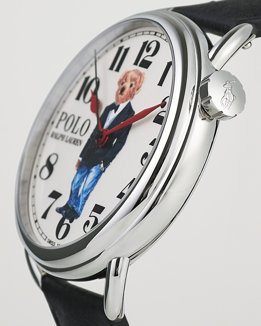 Homme | Polo Ralph Lauren 42mm Automatic Denim Tux Bear White Dial | Polo Ralph Lauren | 42mm Automatic Denim Tux Bear White Dial