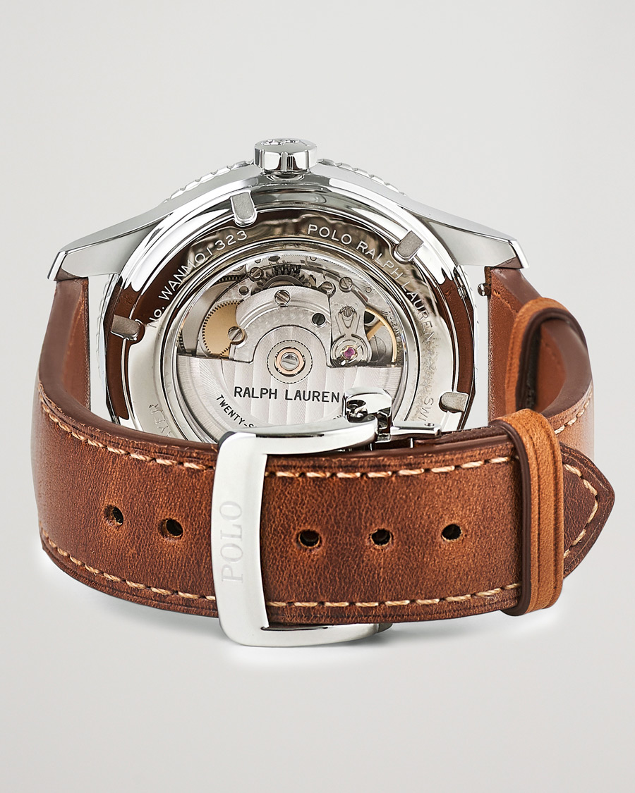 Homme | Polo Ralph Lauren 42mm Automatic Pony Player Black Dial | Polo Ralph Lauren | 42mm Automatic Pony Player Black Dial