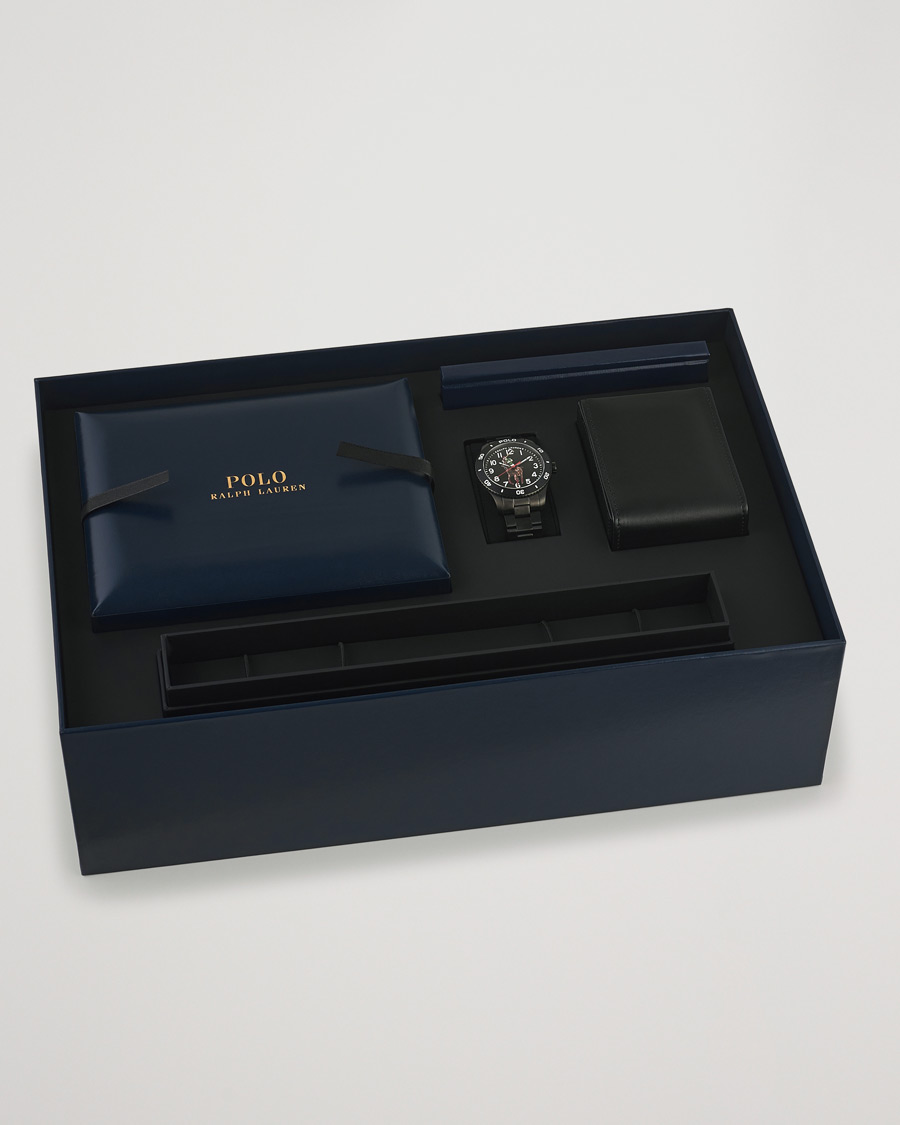 Homme | Polo Ralph Lauren 42mm Automatic Pony Player Black Dial | Polo Ralph Lauren | 42mm Automatic Pony Player Black Dial