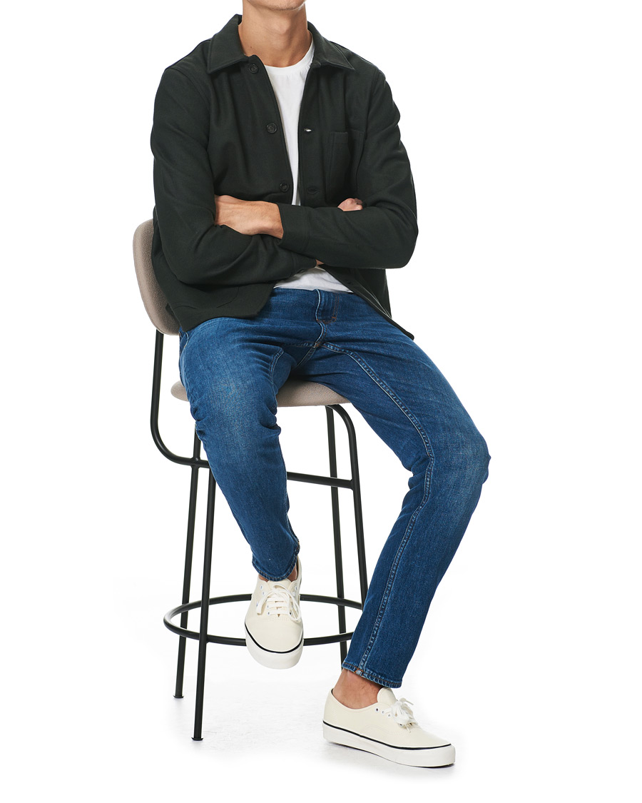 Homme | Jeans | Tiger of Sweden | Pistolero Cotton Jeans Blue