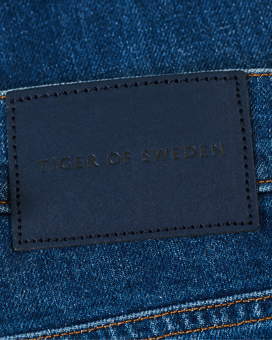 Homme | Jeans | Tiger of Sweden | Pistolero Cotton Jeans Blue