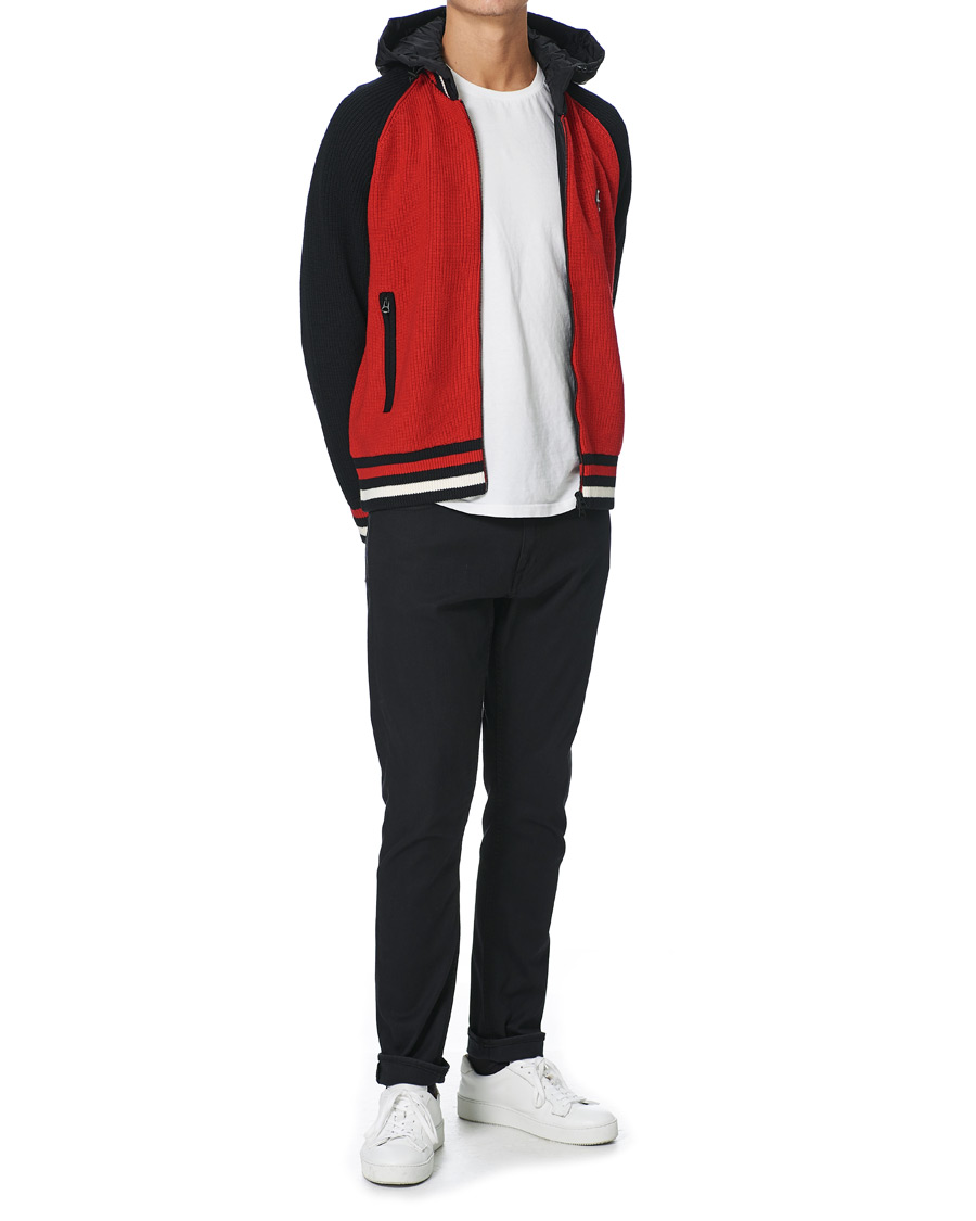 Homme | Manteaux Et Vestes | J.Lindeberg | Bob Merino Wool Knitted Jacket Black