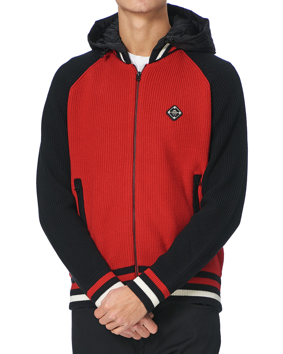 Homme | Manteaux Et Vestes | J.Lindeberg | Bob Merino Wool Knitted Jacket Black