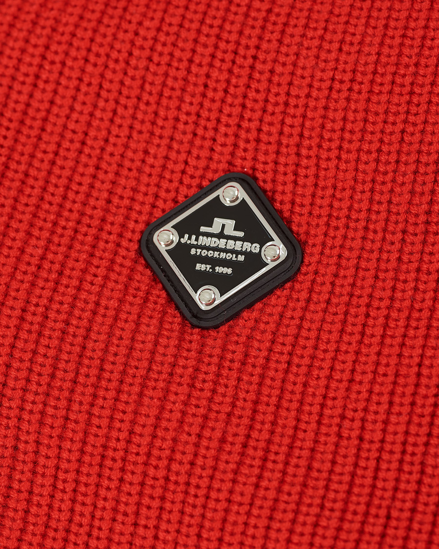 Homme | Manteaux Et Vestes | J.Lindeberg | Bob Merino Wool Knitted Jacket Black