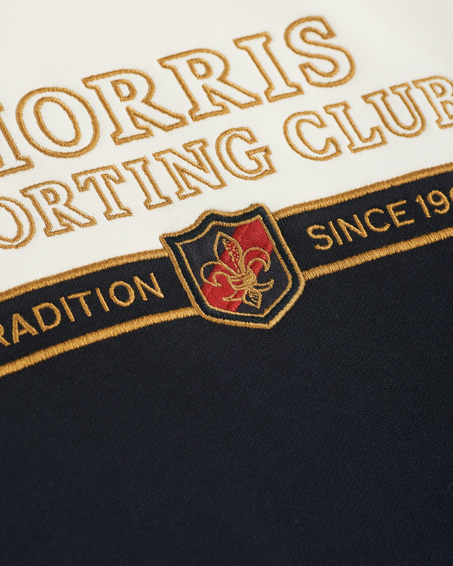 Homme | Pulls Et Tricots | Morris | Warwick Logo Sweatshirt Off White