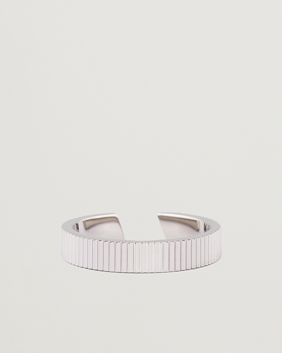 Homme | Skultuna Ribbed Ring Steel | Skultuna | Ribbed Ring Steel