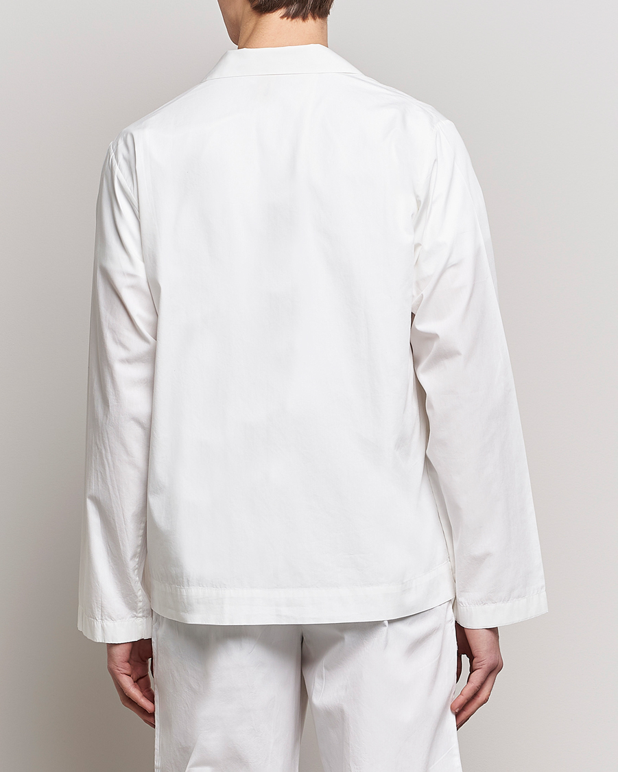 Homme | Peignoirs Et Pyjamas | Tekla | Poplin Pyjama Shirt Alabaster White