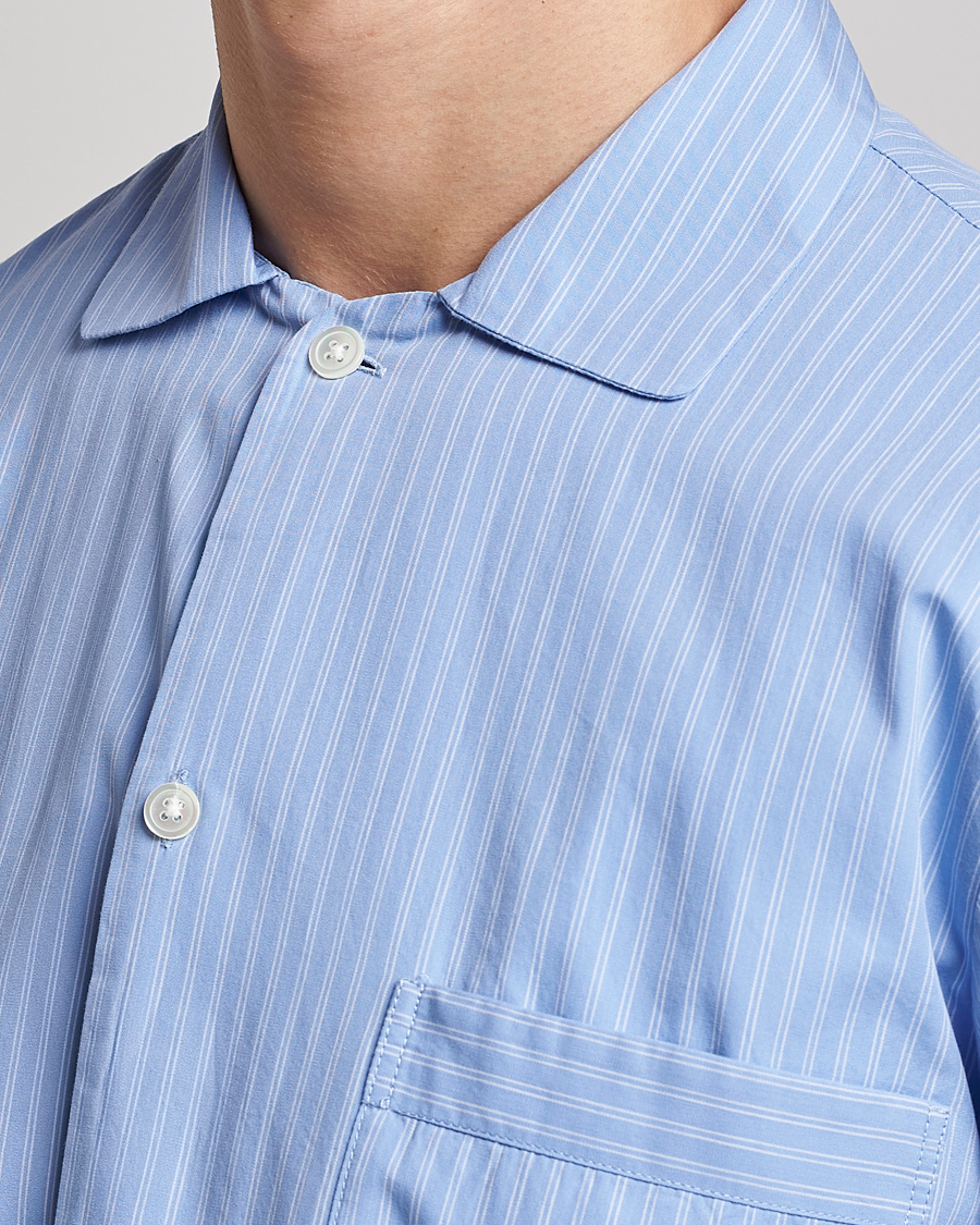 Homme | Peignoirs Et Pyjamas | Tekla | Poplin Pyjama Shirt Pin Stripes