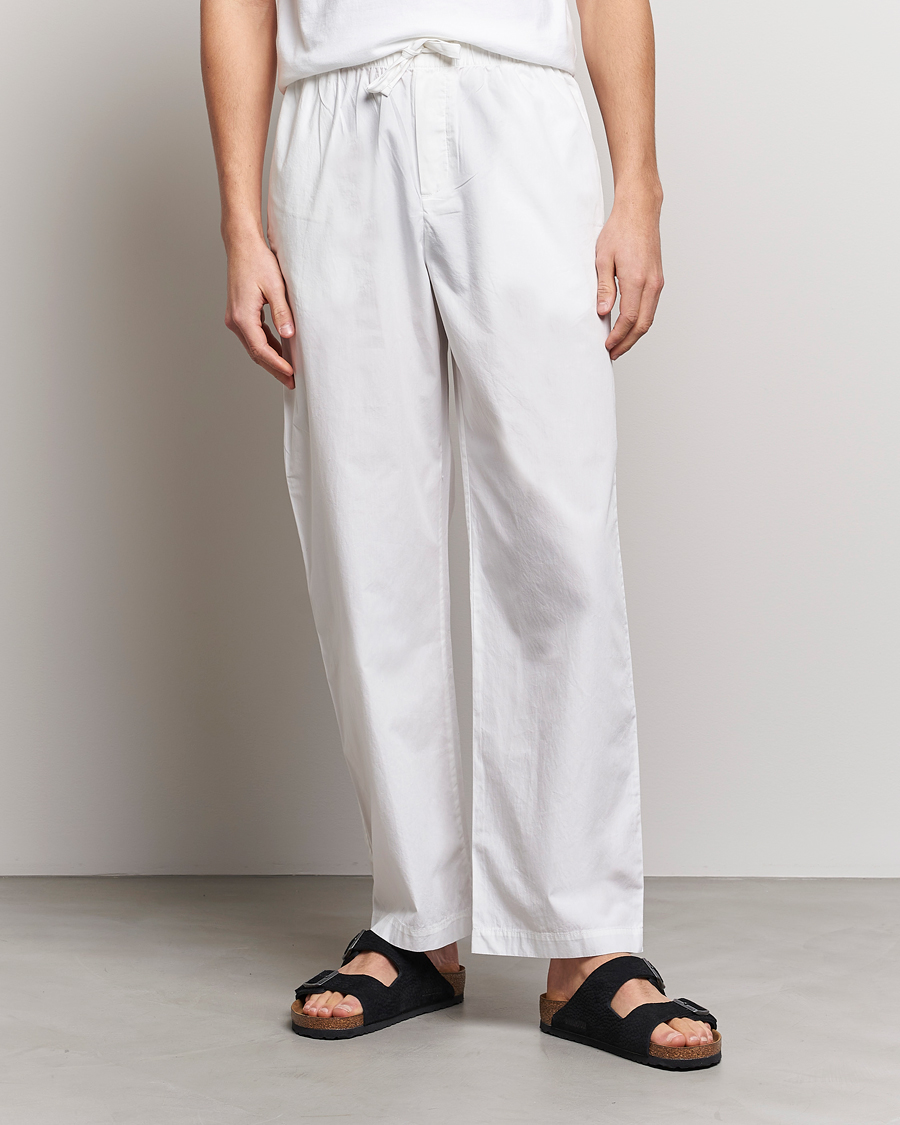 Homme | Style De Vie | Tekla | Poplin Pyjama Pants Alabaster White