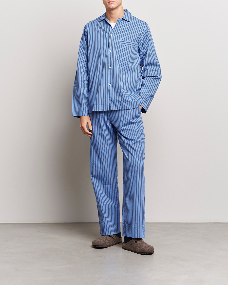 Homme | Tekla Poplin Pyjama Pants Boro Stripes | Tekla | Poplin Pyjama Pants Boro Stripes