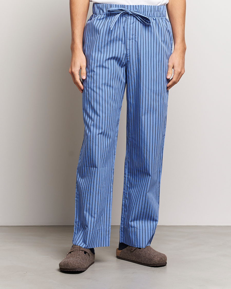 Homme | Cadeaux De Noël | Tekla | Poplin Pyjama Pants Boro Stripes