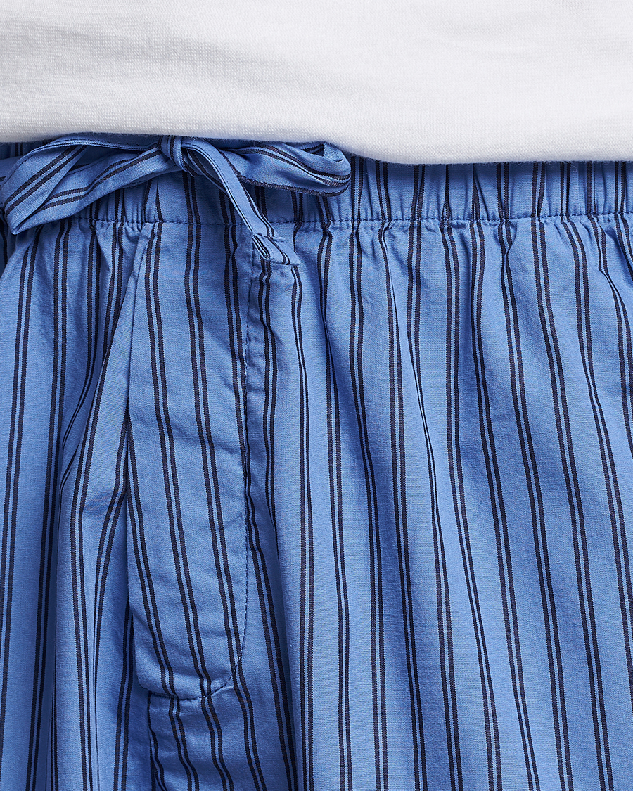 Homme | Tekla Poplin Pyjama Shorts Boro Stripes | Tekla | Poplin Pyjama Shorts Boro Stripes