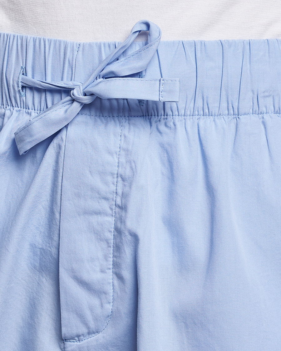 Homme | Tekla Poplin Pyjama Shorts Light Blue | Tekla | Poplin Pyjama Shorts Light Blue