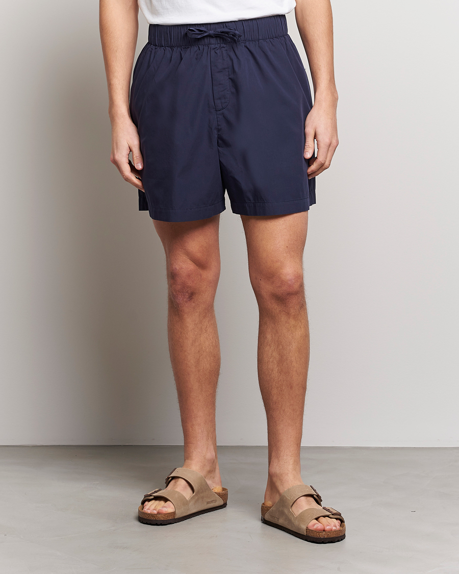 Homme | Vêtements | Tekla | Poplin Pyjama Shorts True Navy