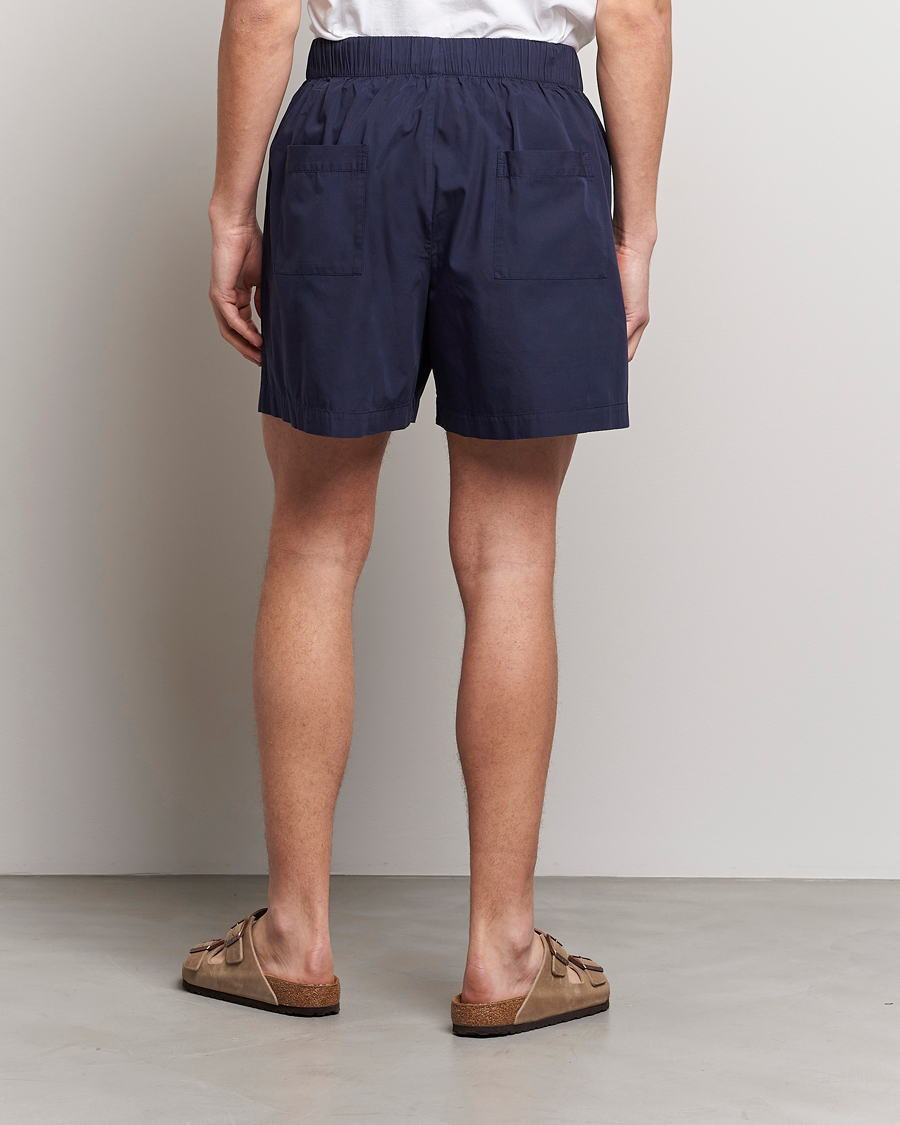 Homme | Peignoirs Et Pyjamas | Tekla | Poplin Pyjama Shorts True Navy