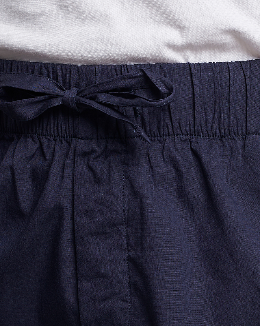 Homme | Peignoirs Et Pyjamas | Tekla | Poplin Pyjama Shorts True Navy