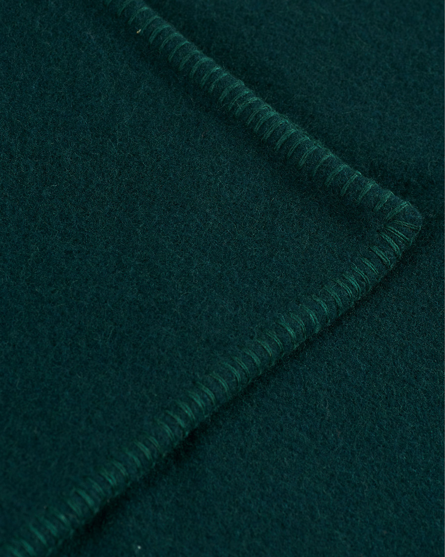 Homme | Tekla Pure New Wool Blanket Dark Green | Tekla | Pure New Wool Blanket Dark Green