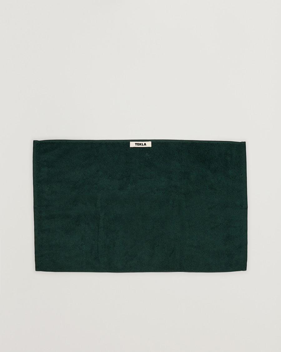 Homme | Tissus | Tekla | Organic Terry Hand Towel Forest Green
