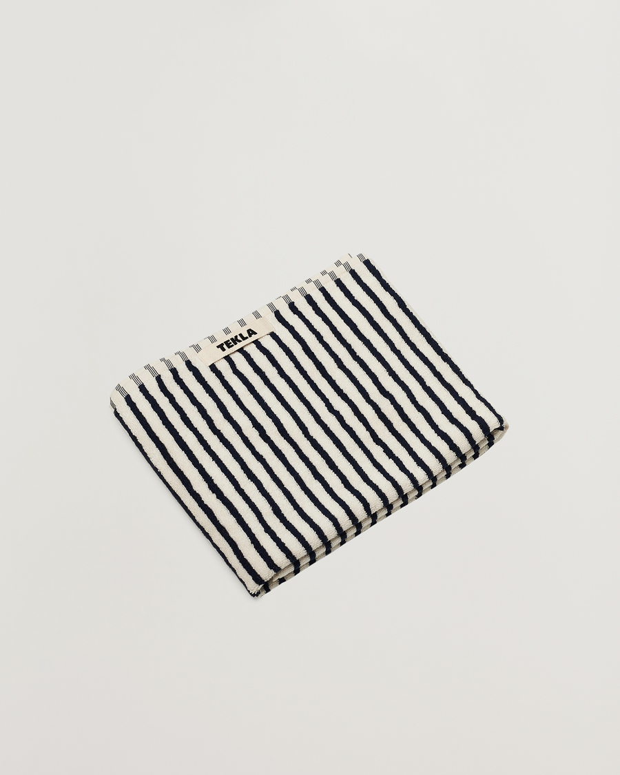 Homme | Tekla Organic Terry Hand Towel Sailor Stripes | Tekla | Organic Terry Hand Towel Sailor Stripes