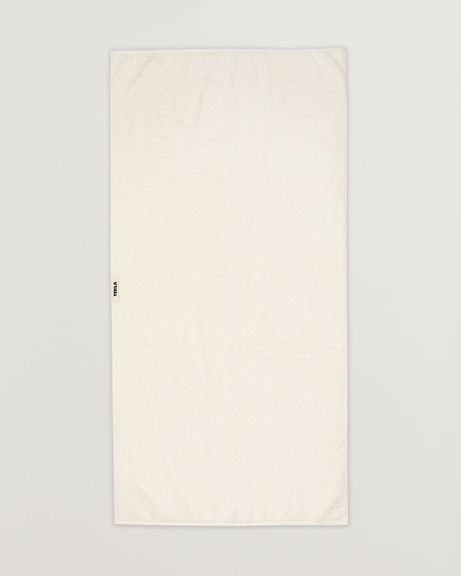 Homme |  | Tekla | Organic Terry Bath Towel Ivory