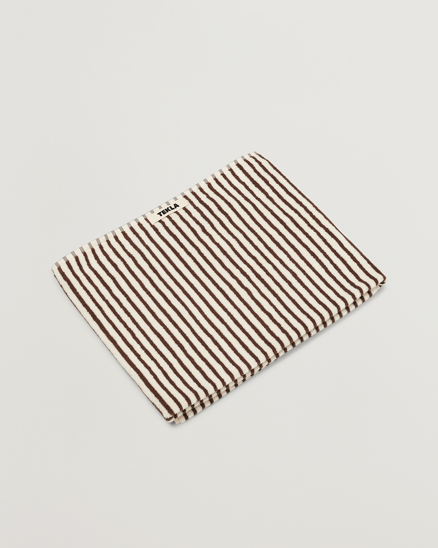 Homme | Tissus | Tekla | TeklaOrganic Terry Bath TowelKodiak Stripes