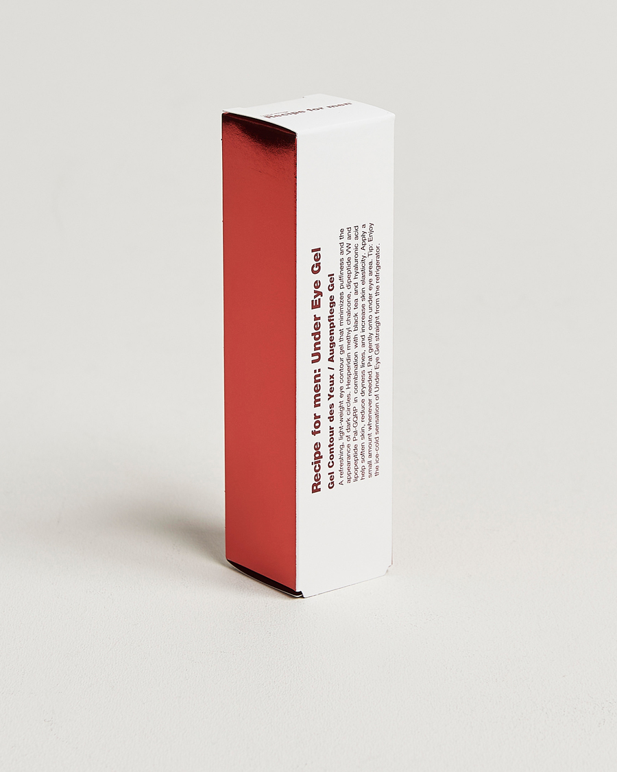 Homme | Soins De La Peau | Recipe for men | Under Eye Gel 20ml