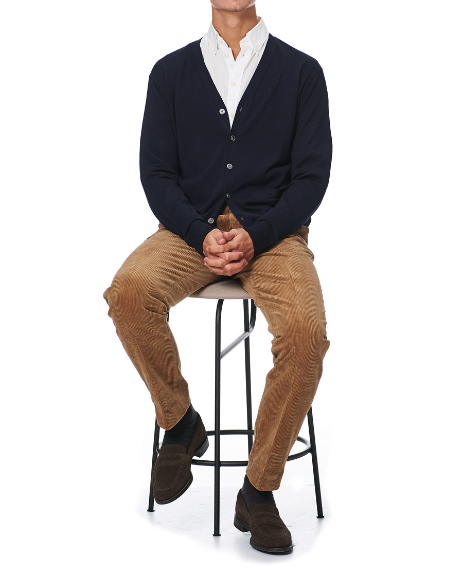 Homme | Pantalons | Brooks Brothers | Milano Fit Corduroy Trousers Camel