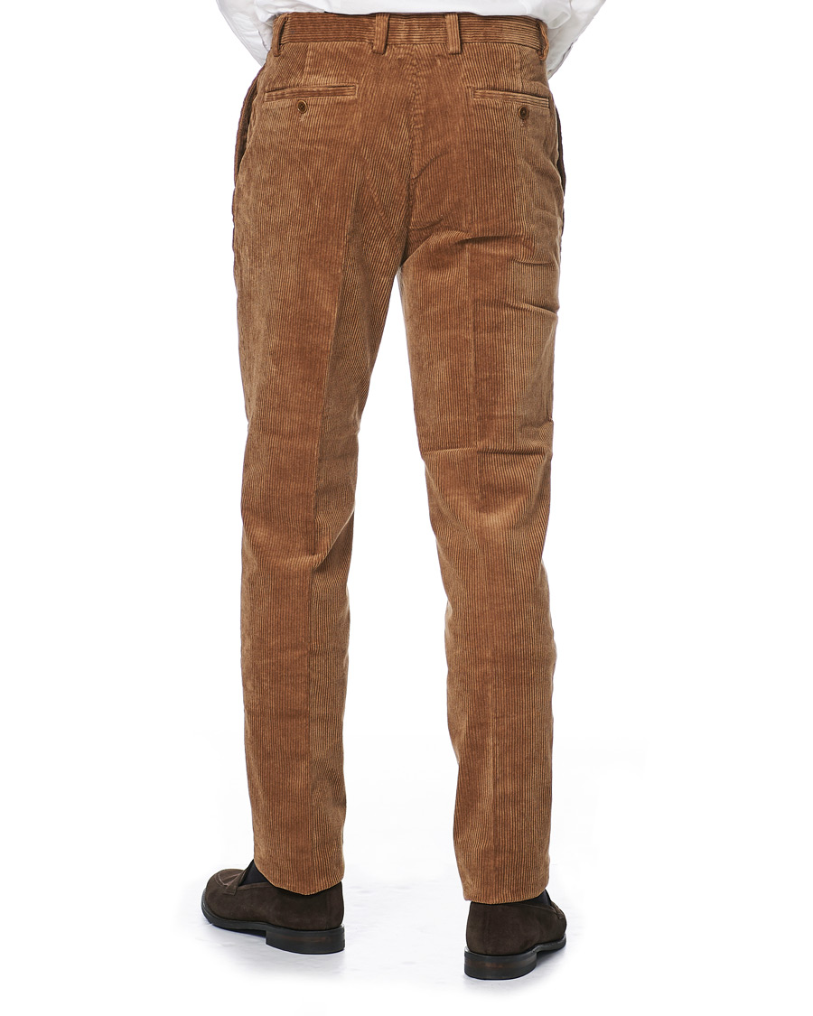 Homme | Pantalons | Brooks Brothers | Milano Fit Corduroy Trousers Camel