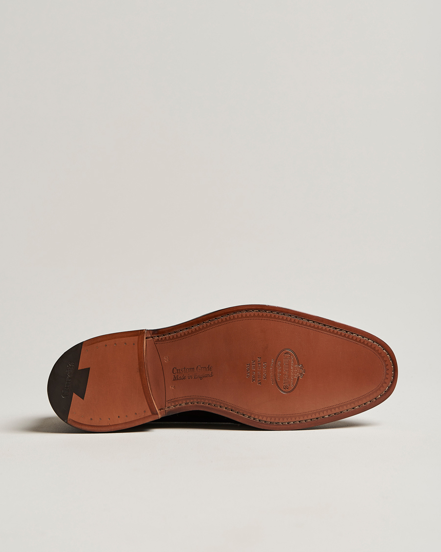 Homme | Richelieus | Church's | Grafton Polished Binder Brogue Burgundy
