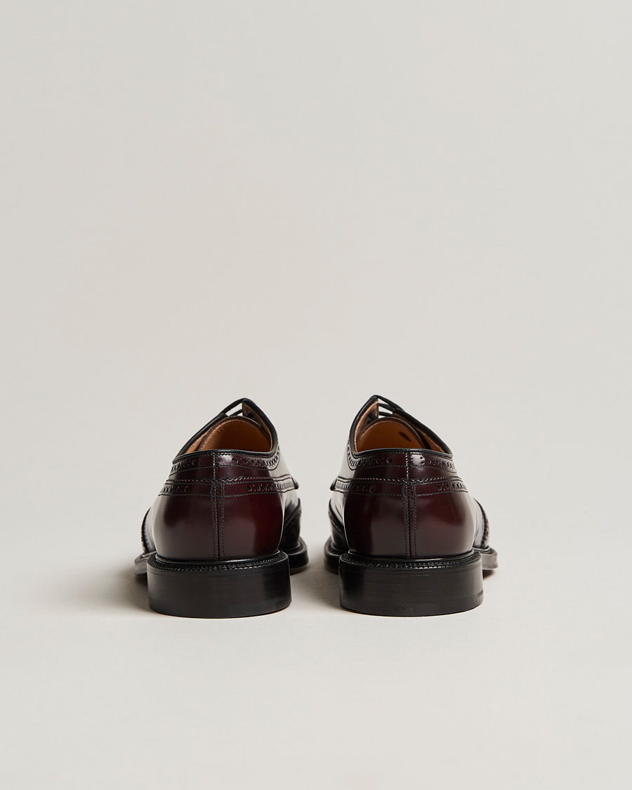 Homme | Richelieus | Church's | Grafton Polished Binder Brogue Burgundy