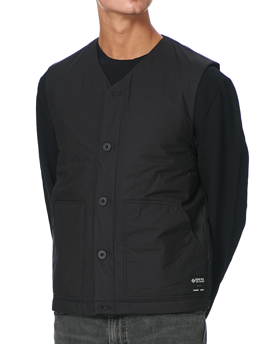 Homme | Manteaux Et Vestes | Samsøe Samsøe | Samsøe & Samsøe Tom Gore-Tex Vest Black