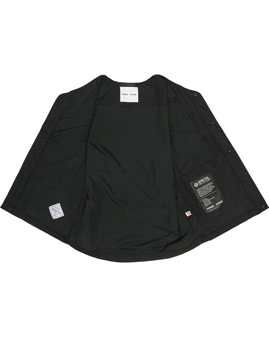 Homme | Manteaux Et Vestes | Samsøe Samsøe | Samsøe & Samsøe Tom Gore-Tex Vest Black
