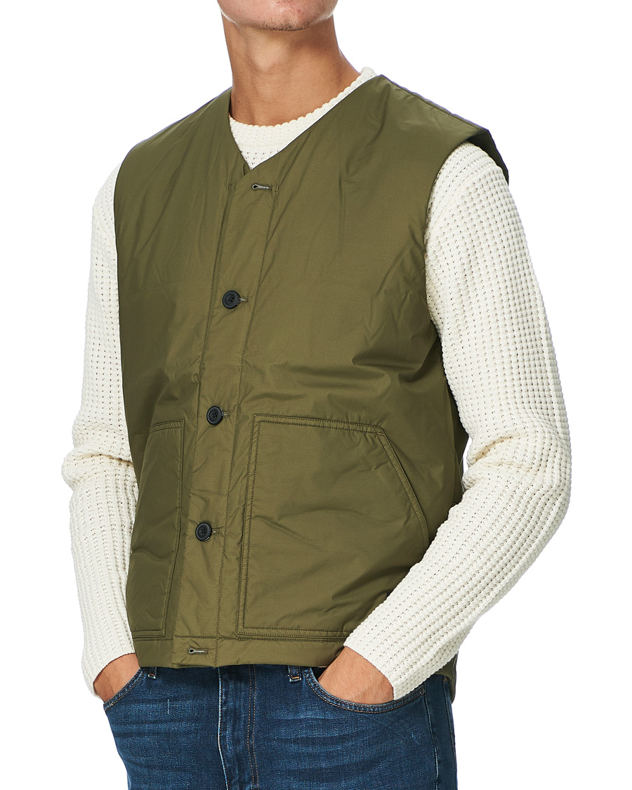 Homme | Manteaux Et Vestes | Samsøe Samsøe | Samsøe & Samsøe Tom Gore-Tex Vest Ivy Green