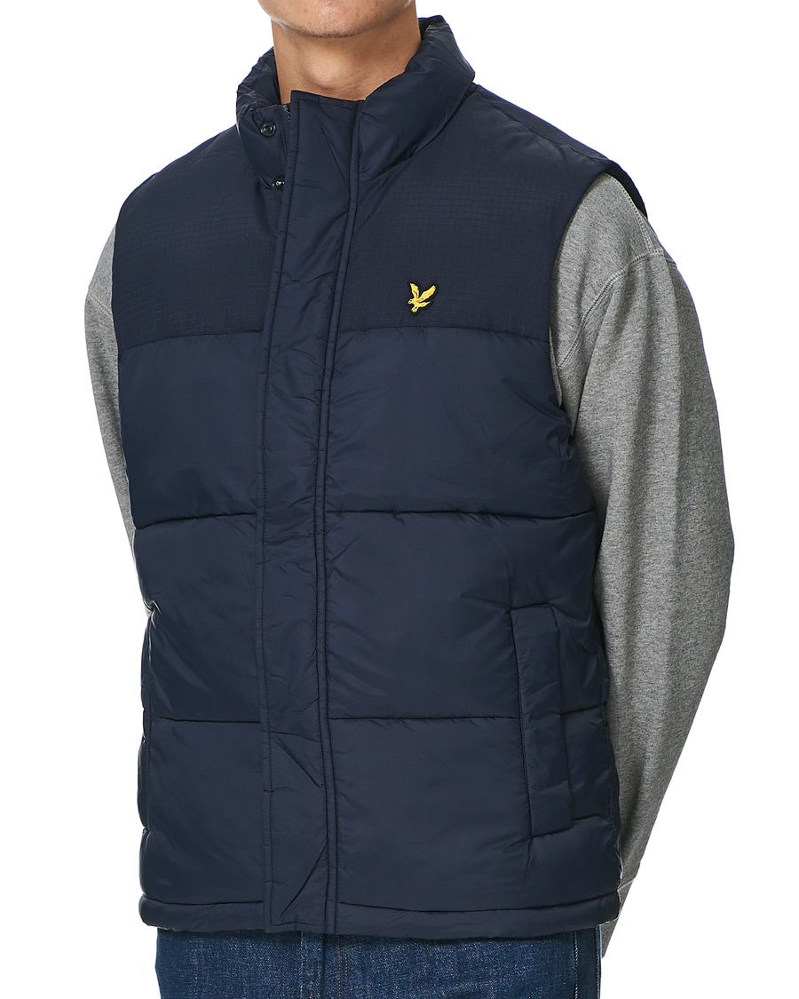 Homme | Manteaux Et Vestes | Lyle & Scott | Wadded Gilet Vest Dark Navy