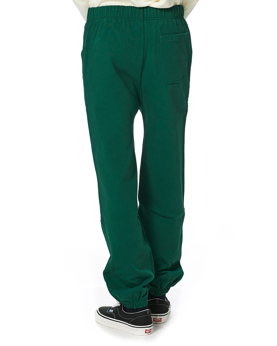 Homme | Pantalons | Drake's | Cotton Jogging Bottoms Green