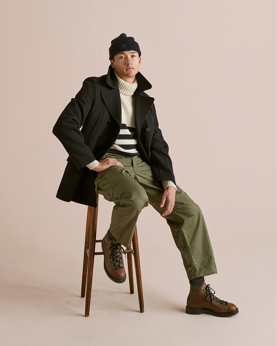 Homme | Drake's Geelongora Beanie Hat Navy | Drake's | Geelongora Beanie Hat Navy