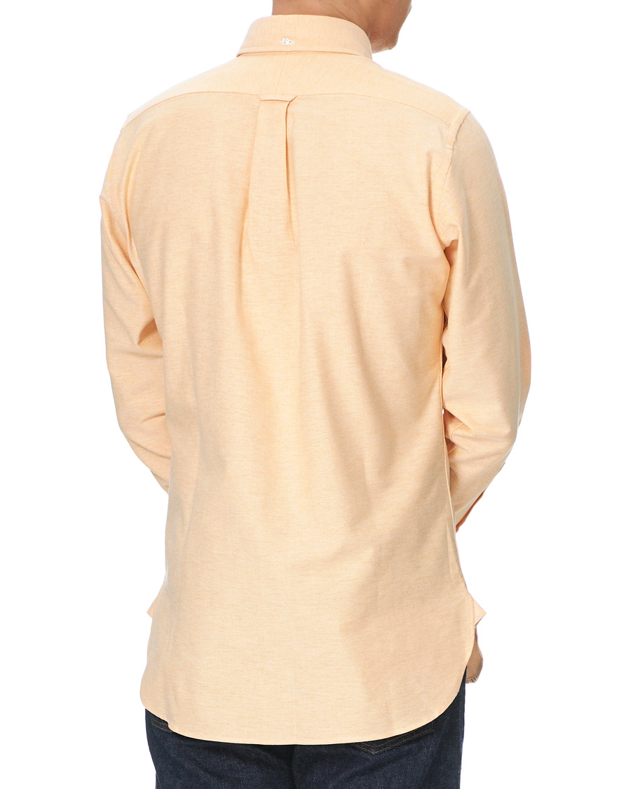 Homme | Chemises | Drake's | Button Down Oxford Shirt Orange