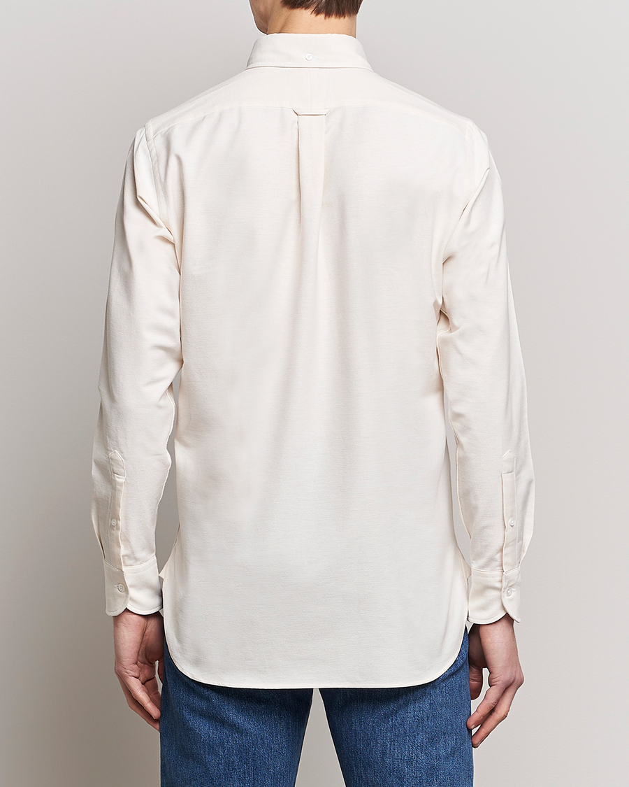 Homme | Chemises | Drake's | Button Down Oxford Shirt Cream