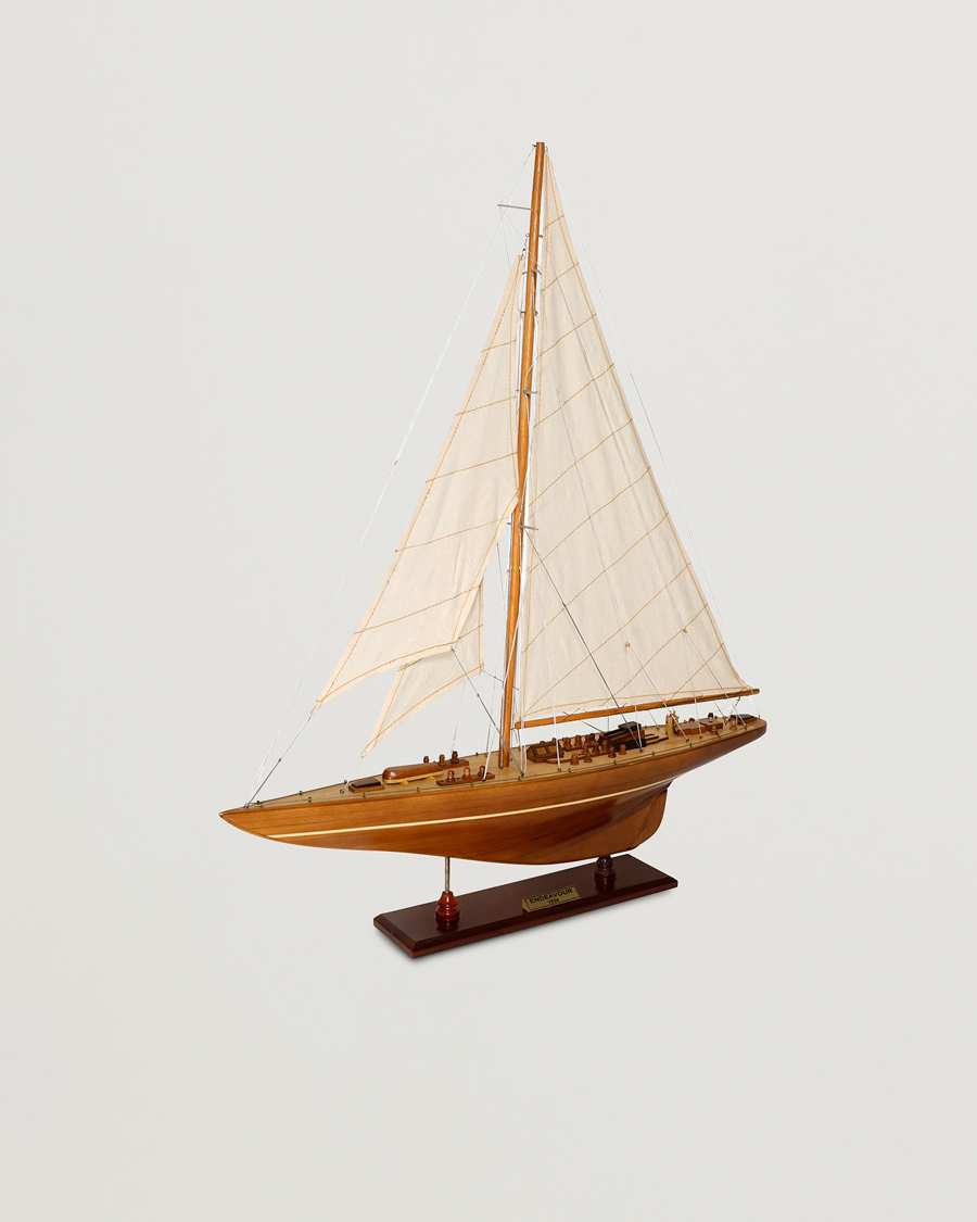 Homme | Cadeaux De Noël | Authentic Models | Endeavour Yacht Classic Wood
