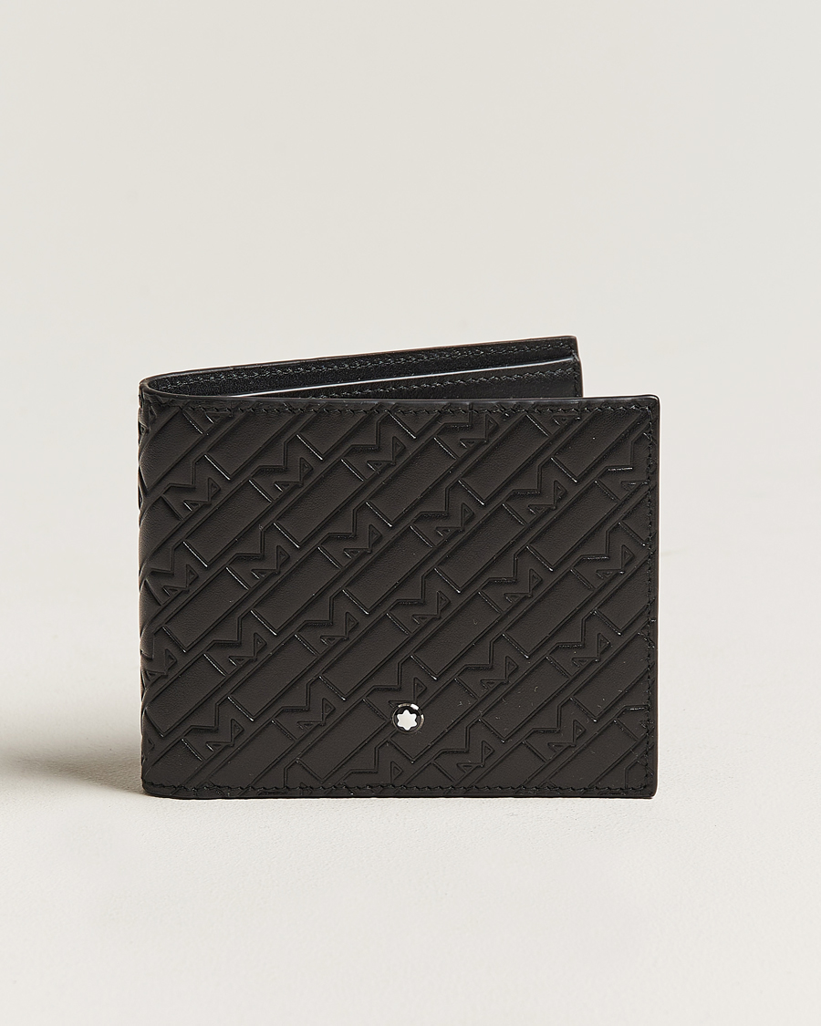 Homme | Montblanc M Gram 8cc Wallet Ultra Black | Montblanc | M Gram 8cc Wallet Ultra Black