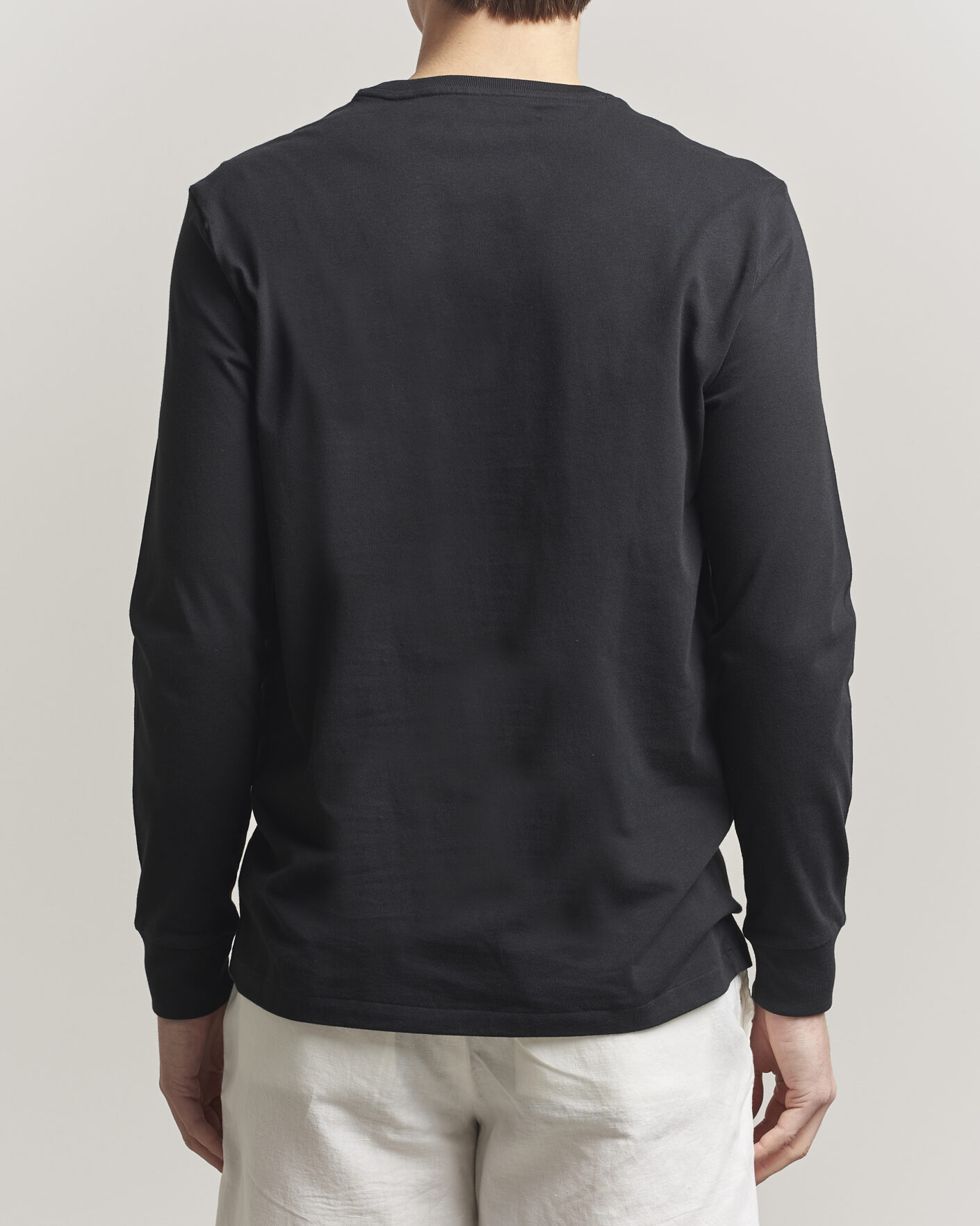 Homme | T-shirts | Polo Ralph Lauren | Long Sleeve Crew Neck Tee Polo Black