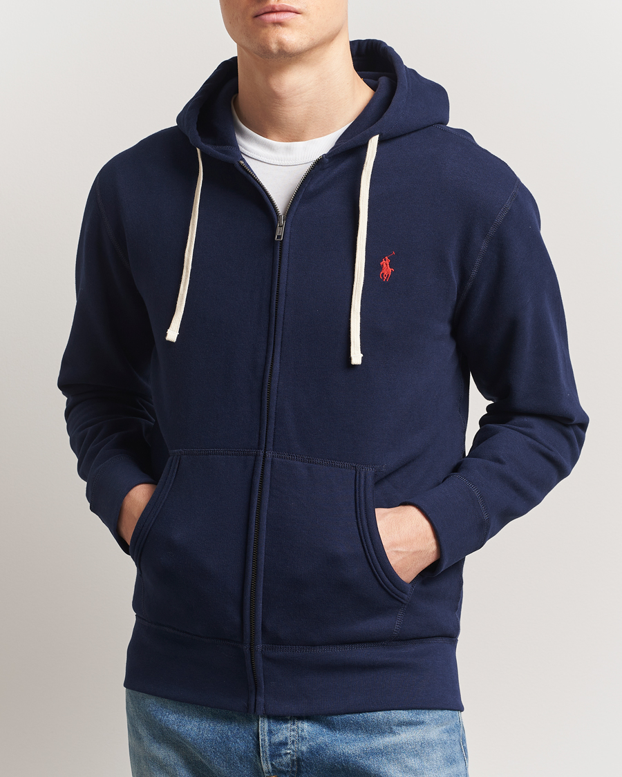 Homme | Pulls Et Tricots | Polo Ralph Lauren | Fleece Full Zip Hoodie Cruise Navy