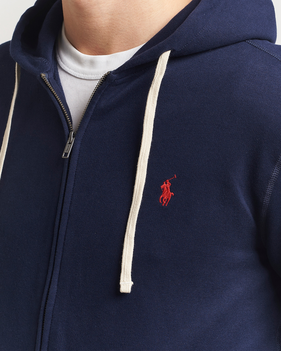 Homme | Pulls Et Tricots | Polo Ralph Lauren | Fleece Full Zip Hoodie Cruise Navy