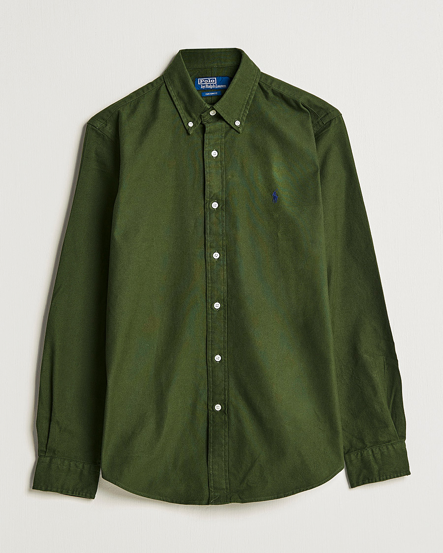 Homme | Chemises | Polo Ralph Lauren | Brushed Flannel Shirt Classic Drab