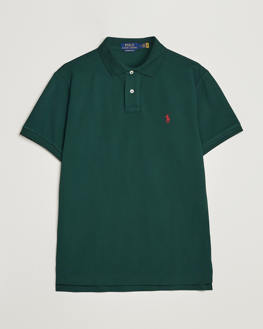 Homme | Polos | Polo Ralph Lauren | Custom Slim Fit Polo College Green