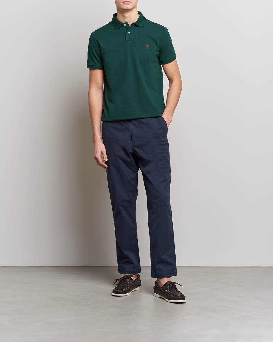 Homme | Polos | Polo Ralph Lauren | Custom Slim Fit Polo College Green