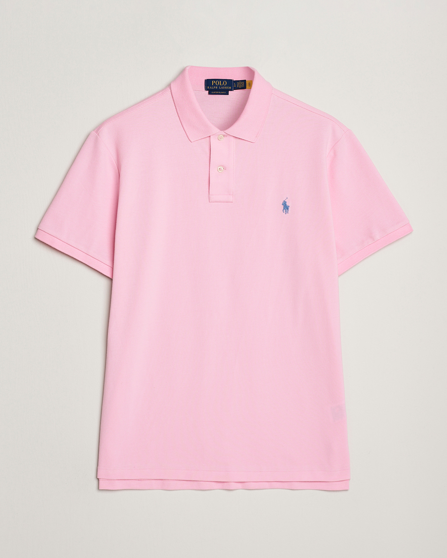 Homme | Polos | Polo Ralph Lauren | Custom Slim Fit Polo Carmel Pink