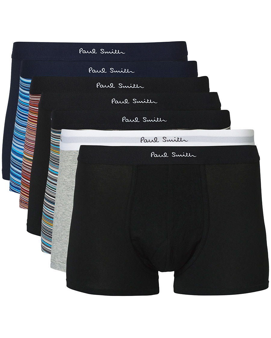 Homme | Sous-Vêtements Et Chaussettes | Paul Smith | 7-Pack Trunk Stripe/Black