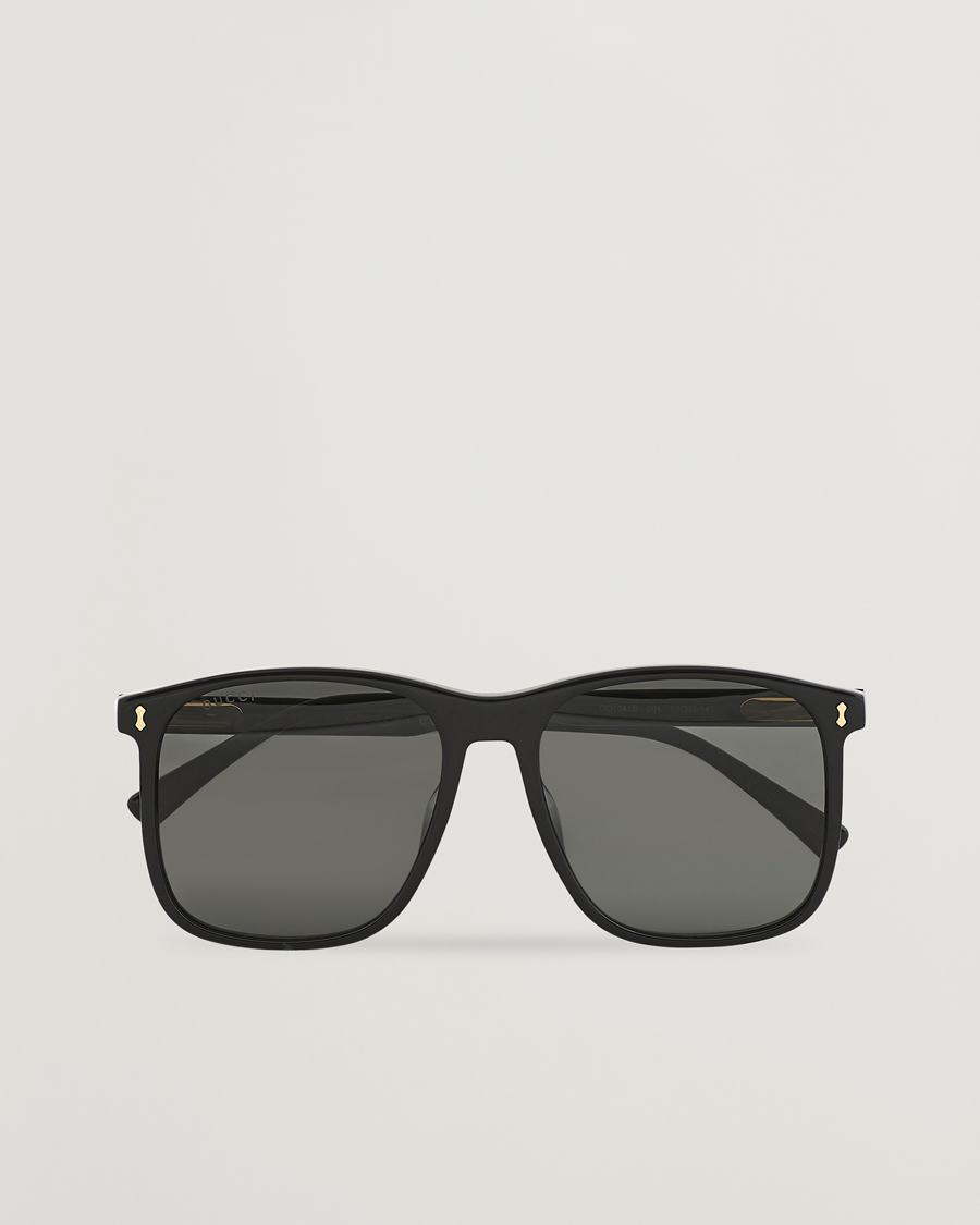 Homme | Gucci GG1041S Sunglasses Black Grey | Gucci | GG1041S Sunglasses Black Grey
