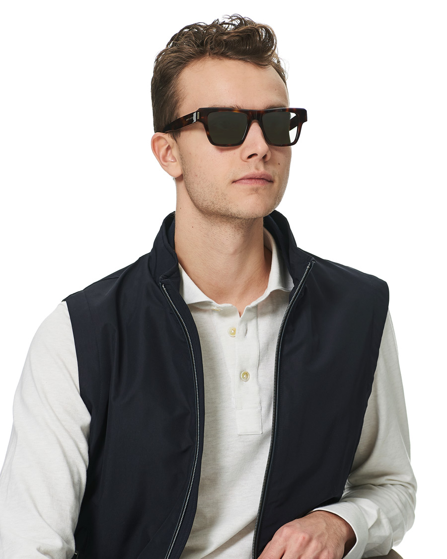 Homme | Saint Laurent SL 469 Sunglasses Havana Green | Saint Laurent | SL 469 Sunglasses Havana Green